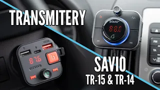 Transmitery FM Savio TR-14 i TR-15 - Który wybrać? | Recenzja z porównaniem