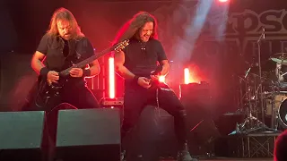 Rhapsody of Fire - March Against the Tyrant - live Metal For Emergency Filago(BG) 06/08/22 italy