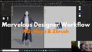 MarvelousDesigner to Zbrush  Workflow