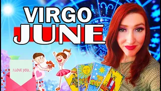 VIRGO YOU MAY WANT TO SIT DOWN FOR THIS ALOT GOING ON IN THE MONTH OF JUNE!