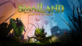 Smalland Survive the wilds начало выживания постройка дома// ГИРЛЯНДА