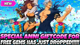 *BRAND NEW SPECIAL GIFT CODE FOR FREE GEMS IS HERE!* HOW TO CLAIM IT RIGHT NOW! (7DS Grand Cross)