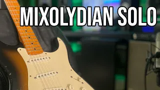 MIXOLYDIAN GUITAR SOLO