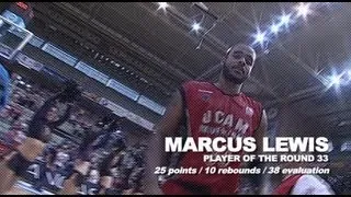 Marcus Lewis, CB Murcia - Top Plays and Dunks - Player of Round 33 - ACB Basketball Liga Endesa
