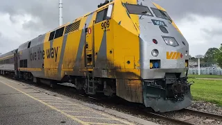 VIA 76 in Chatham. May 11, 2024 (Happy Train Day!)
