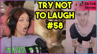 TRY NOT TO LAUGH CHALLENGE #58 | Kruz Reacts