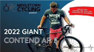 2022 GIANT CONTEND AR 3 700C - @MiddletownCycling  [THIS SMOOTH-RIDING ALL-ROUNDER HANDLES IT ALL!]
