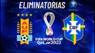 URUGUAY VS BRASIL EN VIVO  - ELIMINATORIAS QATAR 2022 - FECHA 4