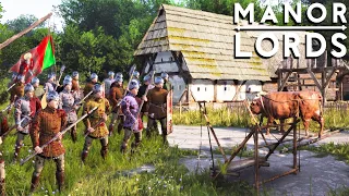 MANOR LORDS | HARDEST DIFFICULTY Most Hardcore Realistic Medieval City Builder & Real Time Strategy