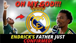 URGENT🚨 LOOK THIS! ENDRICK'S FATHER JUST CONFIRMED✅ LATEST NEWS FROM REAL MADRID!