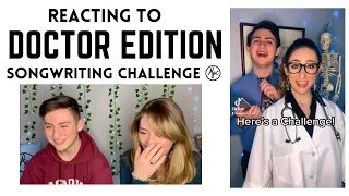 REACTING to my Songwriting Challenge: THE DOCTOR EDITION