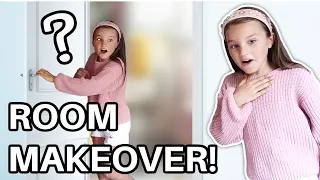 SIENNA’S SURPRISE ROOM MAKEOVER! | Family Fizz