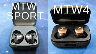 Head to Head | Sennheiser Momentum Sport Earbuds vs. Sennheiser Momentum 4 Earbuds