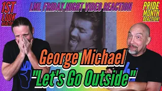 Ladi & Mark React To George Michael "Let's Go Outside"  ATX PRIDE THEMED & 1ST LOOK REACTION!