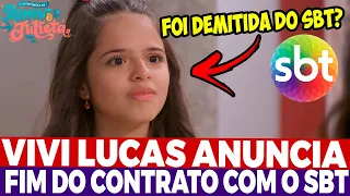 A Infância de Romeu e Julieta: SBT demiti Vivi Lucas, a Livia? Atriz anuncia fim de contrato!