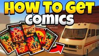 How To Get Comics In Dusty Trip