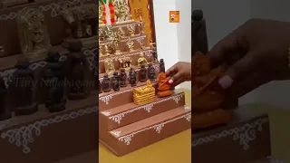 Navaratri Golu arrangements|golu decorations|miniature golu setup part- 1|Golu shorts