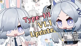 [Live2D] Customizable Chibi Model - Type-H1 V1.1 Update