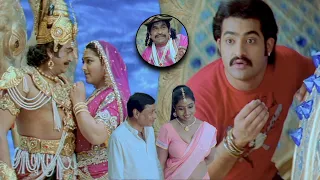 Jr NTR Feels So Angry After Knowing Plan of Yama|Yamarajaa Kannada Movie Scenes | Jr NTR |Priyama