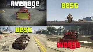 GTA Online Ranking All The Arena Vehicles From Worst To Best