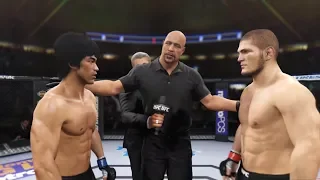 Khabib vs. Bruce Lee (EA Sports UFC 2) - Champion Fight ☝️🦅