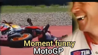 aksi kocak para pembalap moto gp,bikin ngakak