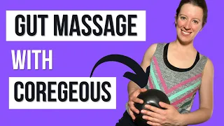 Coregeous ball massage for constipation and bloating