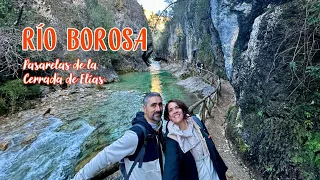 RÍO BOROSA • Pasarelas de la Cerrada de Elías #senderismo #rioborosa #cazorla