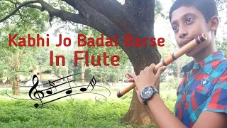 Kabhi Jo Badal Barse | Jackpot | Flute Cover | Instrumental