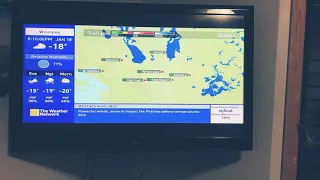 The Weather Network Local Forecast January 18th, 2021