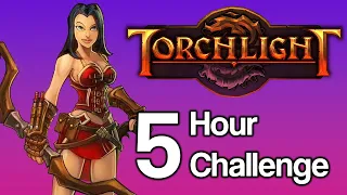 I completed the 5 hour Torchlight challenge!