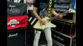 [EZGUITARS.NET] SCORPIONS signature guitars demo Matthias Jabs Gibson Fender Custom Explorer