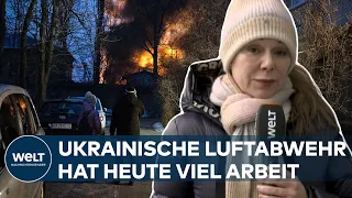 LUFTALARM IN DER UKRAINE: Schwere Explosionen auch in Kiew | WELT Thema