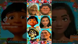 Equipo Coco Creepy Vs Equipo Moana Creepy/TikTok Bad Romance Challenge/Terror Humor. #Shorts YouTube