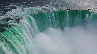 Ниагарский водопад самый красивый водопад / Niagara Falls is the most beautiful waterfall.