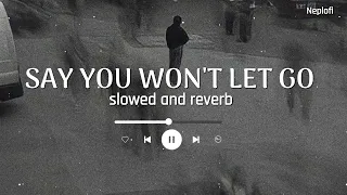 Say you won't let go - Lofi Mix | Slowed and Reverb | James Arthur || Neplofi