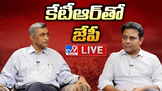 Minister KTR Interview With Jaya Prakash Narayana - TV9