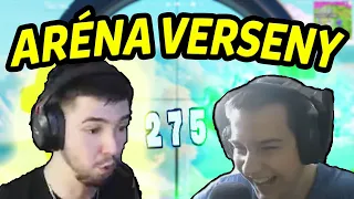 Az Aréna verseny! | Ki a jobb W bajnok? [Fortnite]