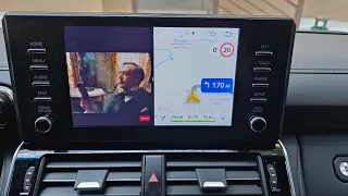 Навигация в Toyota Land Cruiser 300,  Carplay, расширение функций магнитолы, тюнинг мультимедиа