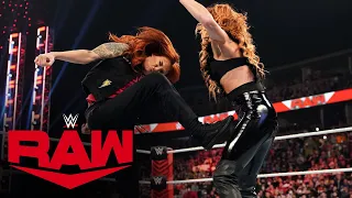 Lita hits Becky Lynch with a Twist of Fate: Raw, Feb. 7, 2022