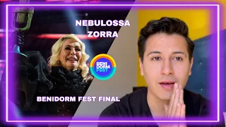 MEXICANO 🇲🇽 REACCIONA A NEBULOSSA "ZORRA” (BENIDORM FEST 2024 GRAN FINAL) 🇪🇸