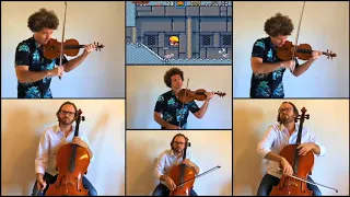 Super Mario World - Castle theme violin and cello cover