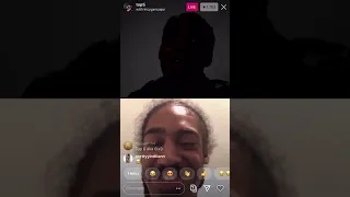 Top5 and LNC Capo go on instagram live