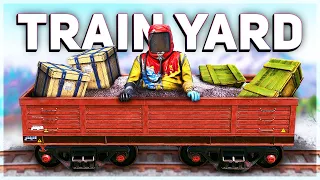 NEW Train Event - Train Yard Monument Loot & Puzzle Guide In 2022  | Rust Tutorial