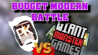 I GOT REKT - Budget Modern MTG Gameplay ft. Giant Monster Games