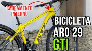 BICICLETA ARO 29 GTI ROMA - VALE A PENA?