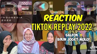 Reaction TikTok Replay 2022 - SERU BANGETT! Malah Ketagihan Joged!! 🤣 | 3 DARA