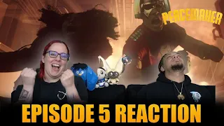 MONKEY DORY GOT ME TIGHT! - PEACEMAKER EPISODE 5: REACTION VIDEO