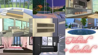 Functional Furniture Ideas & Tutorial | Sims 4 | No CC | Gallery Downloads