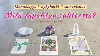 MITÄ TAPAHTUU SUHTEESSA?💍 Menneisyys, nykyhetki ja tulevaisuus 🌟 Ajaton kanavointi 🌈✨️